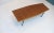 Walnut & Beech Coffee Table, 1950s For Sale - Image 3 of 4