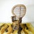 Mid-Century Modern Peacock Chair in Rattan and Wicker, 1974 For Sale - Image 3 of 7