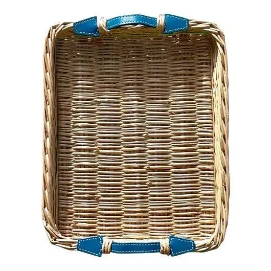 Expertly woven in Europe just for us by award winning weavers. The handles are sewn in our workroom in New York using the...