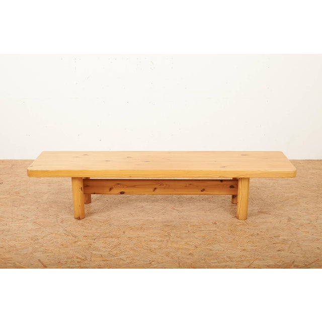 Bench in Softwood by Knud Friis & Elmar Moltke Nielsen, 1960s For Sale - Image 6 of 11