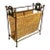 French Mid-Century Iron Magazine Stand For Sale