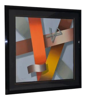 Daniel Heidi Modernist Abstract Serigraph S/N
