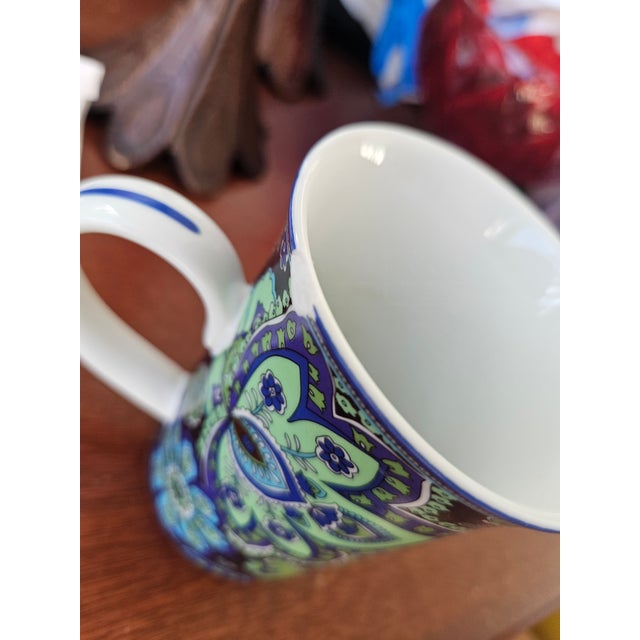 Contemporary Late 20th Century Vera Bradley Mug For Sale - Image 3 of 4