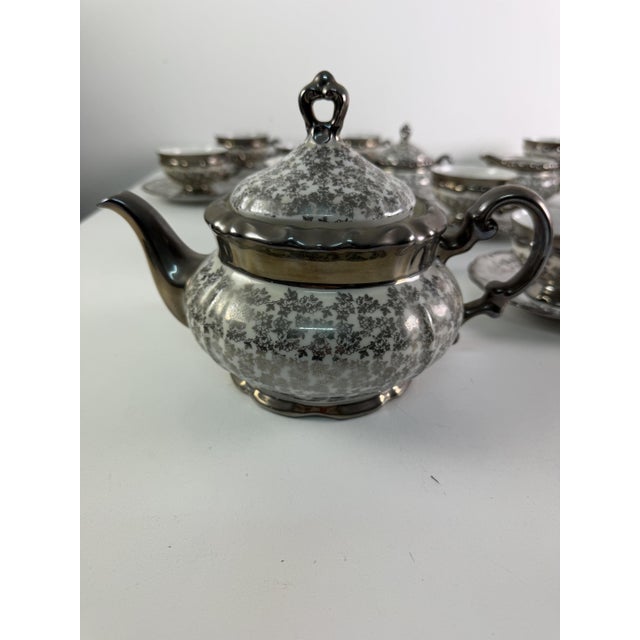 Mitterteich Tea Service for 12 in Porcelain, Bavaria, 1931, Set of 29 For Sale - Image 4 of 15