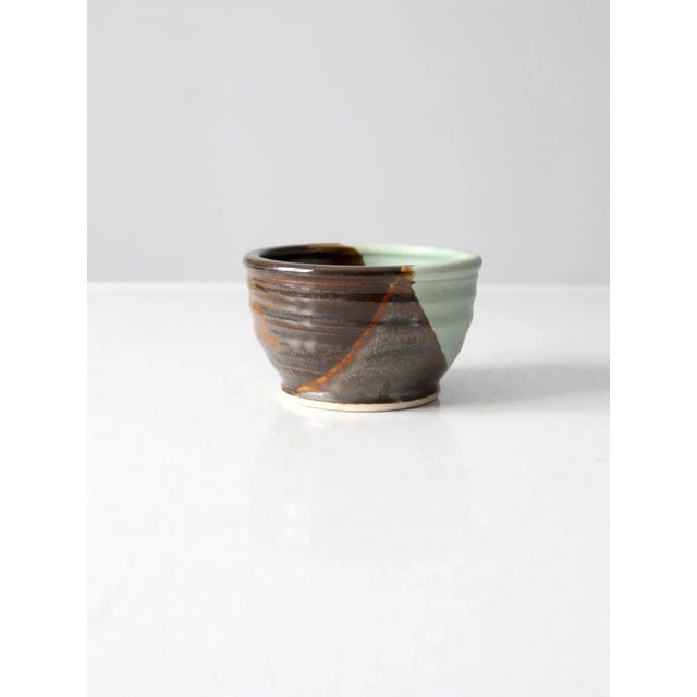 Early 21st Century Generous Earth Pottery Hand Crafted Studio Pottery Bowl For Sale - Image 5 of 9