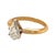 14k Ring with one GIA certified 1.09 I color VS1 clarity pear shape diamond. 3.06 grams size 6