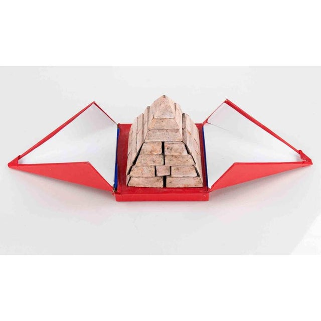 Vintage Puzzle Model of Egyptian Pyramid, Late 20th Century For Sale - Image 3 of 7