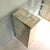 Glass Mid-Century Modern Console Table with Engraved Abstract Expressionist Glass Top, 1960s For Sale - Image 7 of 17