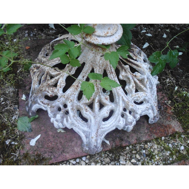 Cast Iron Birdbath, 1990s For Sale - Image 4 of 17
