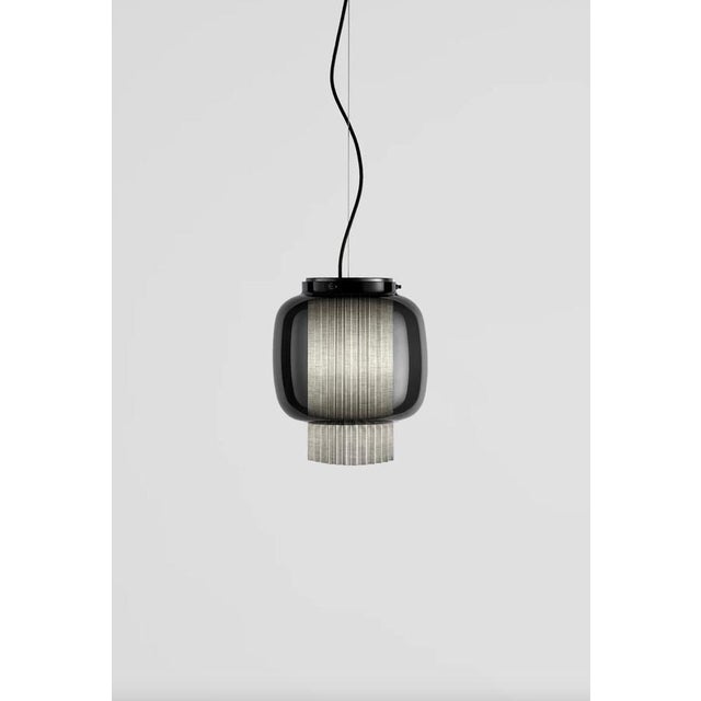Beige Manila T Pe Suspension Lamps by Sebastian Herkner for Parachilna, Set of 2 For Sale - Image 8 of 17