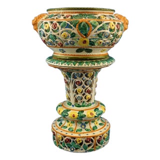 Ceramic Vase attributed to Giovanni Lapucci, 1920s For Sale