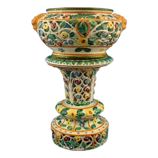 Ceramic Vase attributed to Giovanni Lapucci, 1920s For Sale