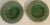 Late 20th Century Vintage Bordallo Pinheiro Green Majolica Bowls - Oak Leaf Acorn Pattern - Set of 6 For Sale - Image 5 of 10