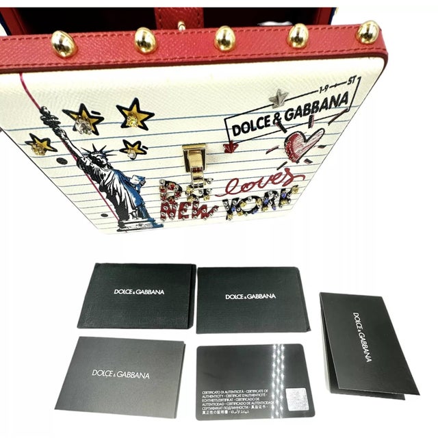 2018 Dolce & Gabbana Dg Loves Ny New York Top Handle Box