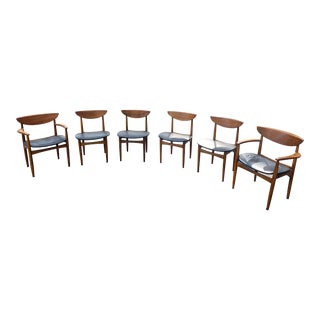 1960s Lane Perception Dining Chairs - Set of 6 For Sale