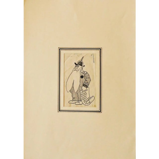 Wisdom is an original drawing in pen on paper, realized in 1920 ca. by Filiberto Scarpelli (Naples, 1870 - Rome, 1933)....