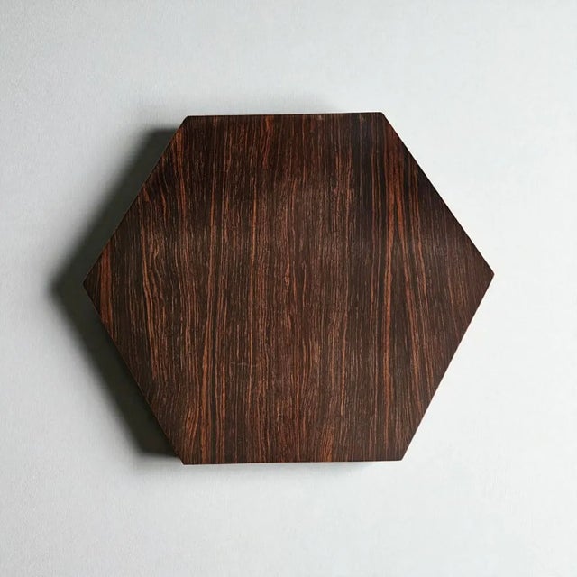 Vintage Italian Coffee Table in Wood and Metal by Gio Ponti, 1950s For Sale - Image 4 of 5