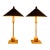 1990s Postmodern Memphis Style Table Lamps Attributed to George Kovacs for Sonneman - Set of Two For Sale