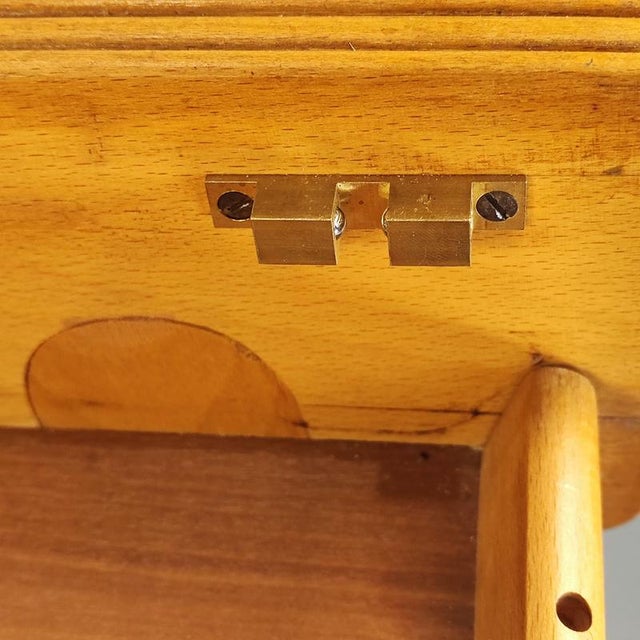 Dressing Table Desk with Mirror attributed to Gio Ponti for La Permanente di Cantù For Sale - Image 11 of 14
