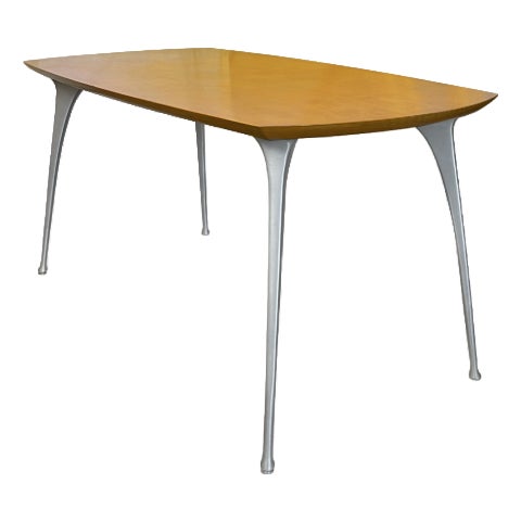 Mid-Century Modern “Gazelle/Impala” Style Dining Table, Attributed to Shelby Williams For Sale