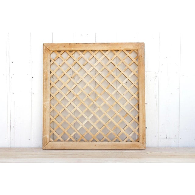 Chinese Large Criss-Cross Chinese Window For Sale - Image 3 of 9