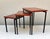 Nesting Tables in Teak and Black Iron by Cees Braakman for Pastoe, 1950s, Set of 3 For Sale - Image 13 of 13