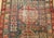 19th Century Caucasian Shirvan Area Rug, Tribal Geometric Pattern, Blue & Ivory, 3’ x 5’ For Sale - Image 11 of 17