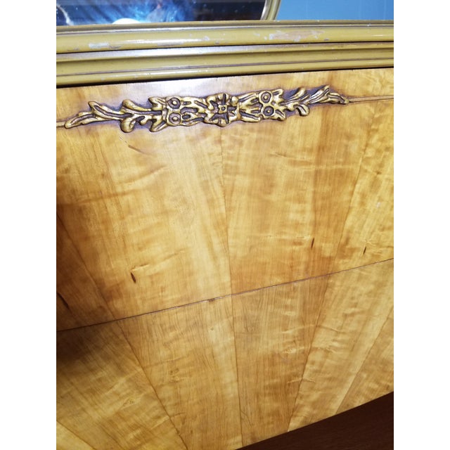 Wood 20th Century Antique French Louis XV Style Dresser/Commode For Sale - Image 7 of 13
