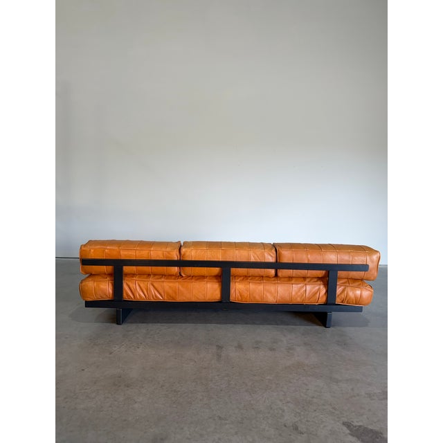 1970s Vintage 1970's De Sede Attrb Ds 80 Patchwork Leather Daybed For Sale - Image 5 of 12