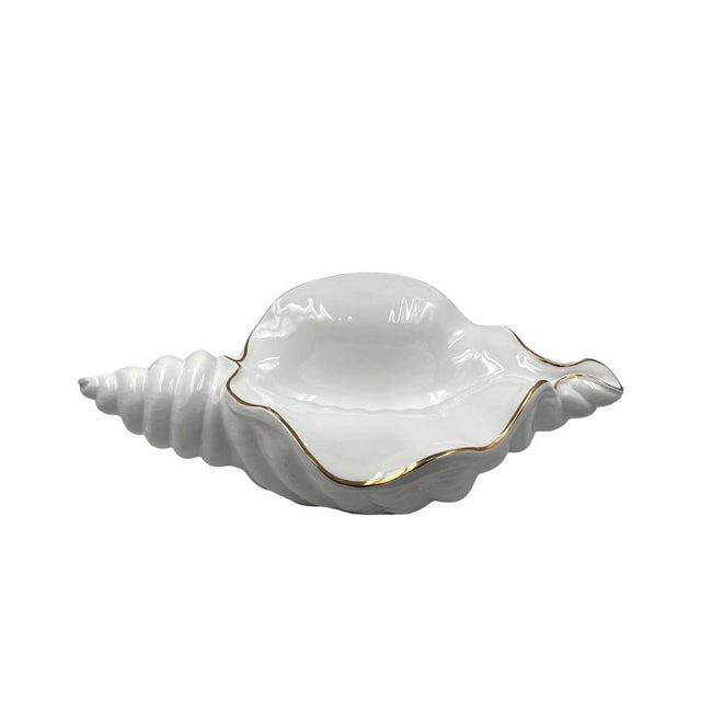 Large Hollywood Regency Ceramic Shell Sculpture, Italy, 1970s For Sale - Image 18 of 18