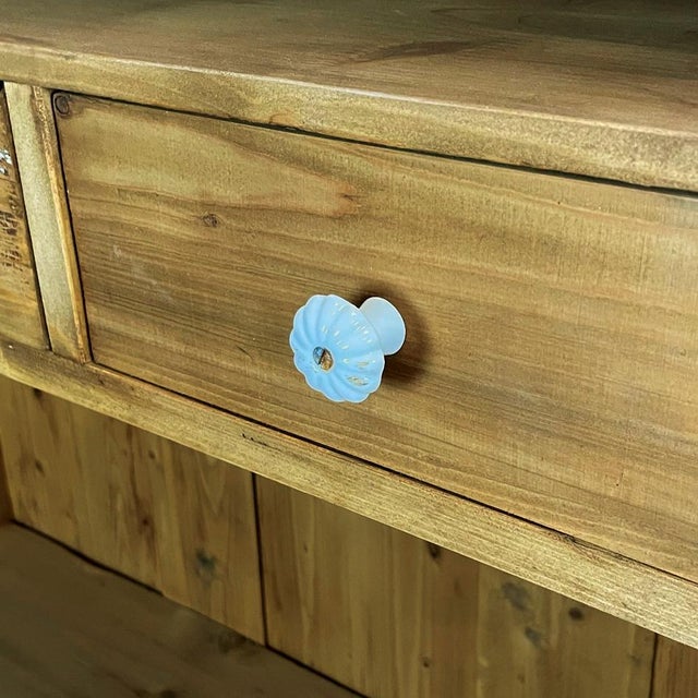 Wood Pine Cabinet with 2 Shelves, 1935 For Sale - Image 7 of 11