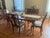 Wood Statton Americana Cherry Dining Room China Closet, Oval Table W 3 Leaves, 6 Chairs. 2 Armed 4 Side, Server With Hinged Split Top Extention, For Sale - Image 7 of 13