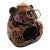 Mid Century Pottery Bear Ashtray For Sale