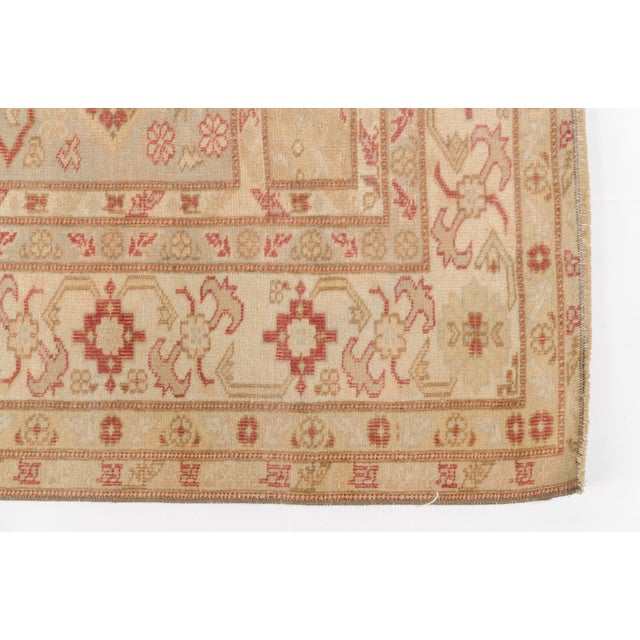 Mid 20th Century Geometric Small Home Living Rug For Sale - Image 9 of 10