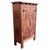 Early 20th Century Spanish Gothic Style Walnut Entry Wardrobe with Five hangers and carvings For Sale - Image 15 of 18