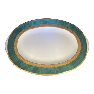 Late 20th Century Noritake Fitzgerald Oval Serving Platter
