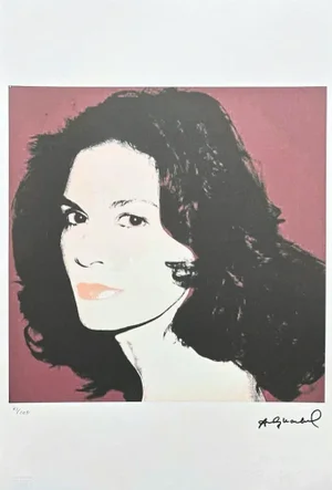 After Andy Warhol, Florinda Bolka, 1980s, Lithograph