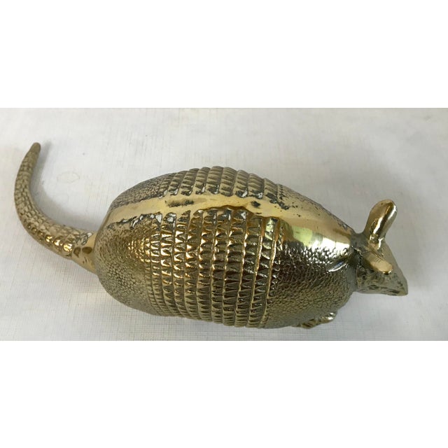 Vintage Brass Armadillo Figurine Chairish