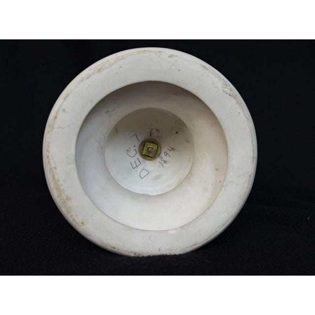 Rare Large Antique Parian Johanne Wolfgang Von Goethe R & L Portrait Bisque Bust For Sale - Image 4 of 17