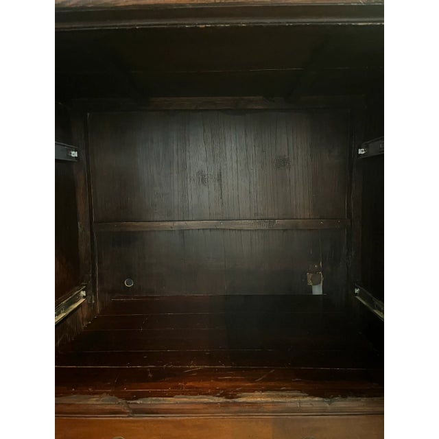 Wood Late 19th Century Qing Elm “Wedding Cabinet” For Sale - Image 7 of 10