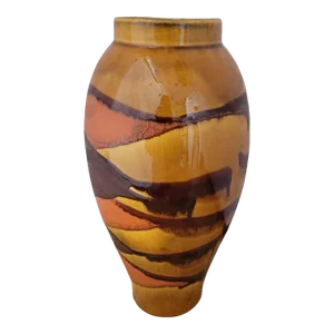 Vintage Gold Tones Royal Haeger Ceramic Vase