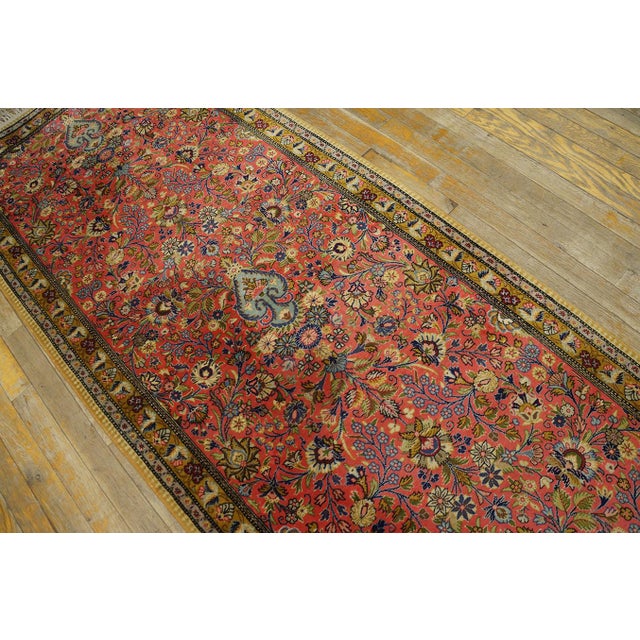 Textile Antique Persian Tabriz Rug For Sale - Image 7 of 9