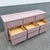 Postmodern Postmodern Mauve Gloss Laminate Cubic Dresser For Sale - Image 3 of 10