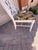 Hollywood Regency Mid 20th Century Faux Bamboo Fretwork Chinoiserie Liberty Dining Chairs Set of 4 For Sale - Image 3 of 7