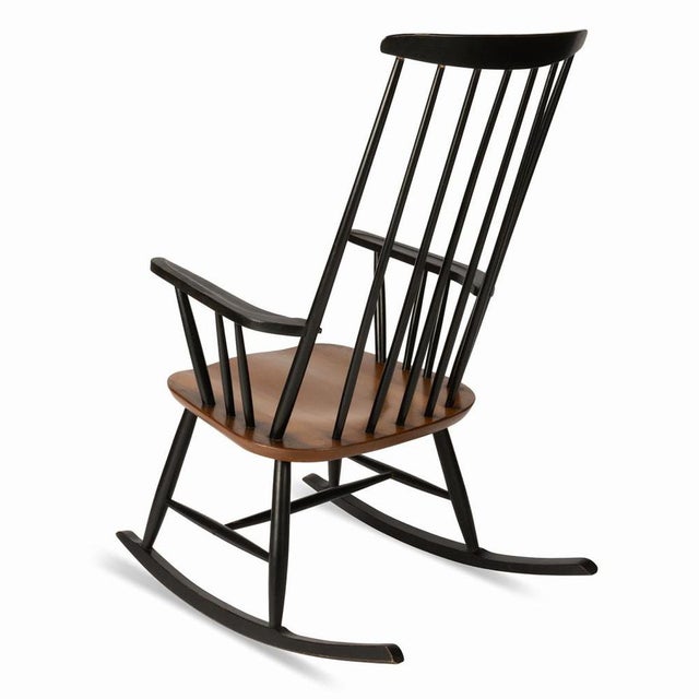 1960s Vintage Rocking Chair, 1960s For Sale - Image 5 of 11