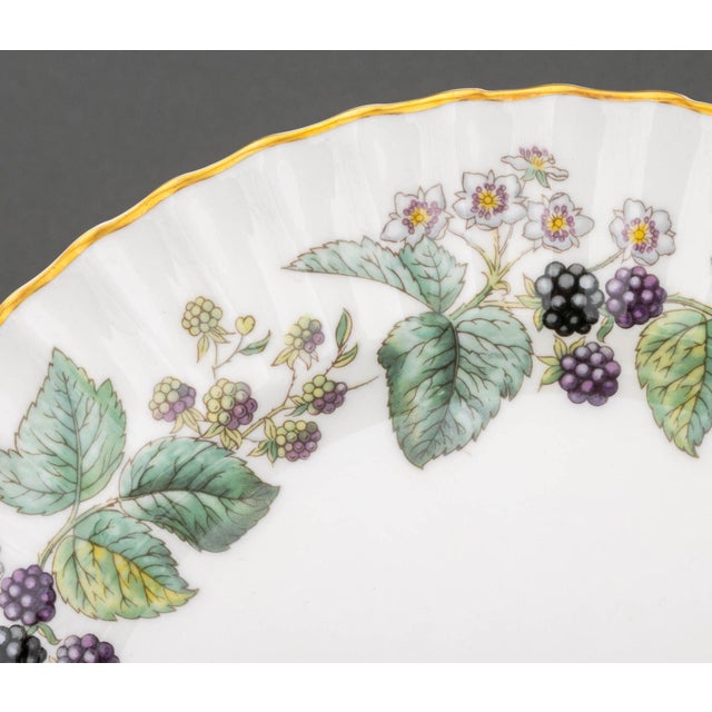 English Royal Worcester "Lavinia" Pattern Partial Dinner Service, 54 Pieces For Sale - Image 3 of 10