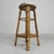 Bamboo Bar Stool with Leatherette Seat in Cow Print, 1950s For Sale - Image 12 of 17