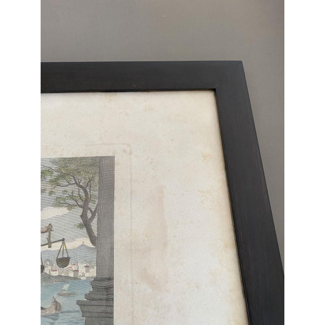 Early 19th Century William Hogarth, Colorful Print, 1803, Paper For Sale - Image 5 of 15