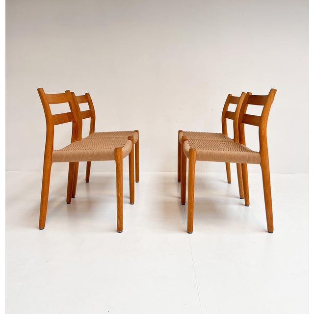 Model 84 Chairs by Niels Otto Møller, 1960s, Set of 4 For Sale - Image 16 of 17