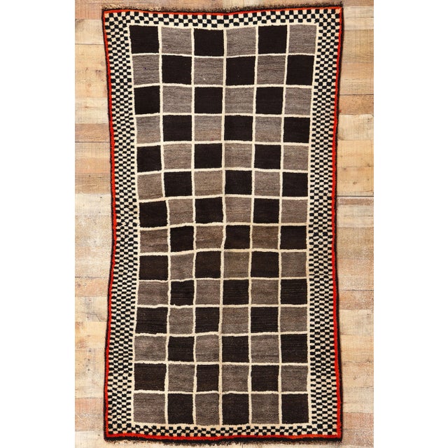 Vintage Persian Gabbeh Rug - 03'10 x 07'03 For Sale - Image 9 of 9